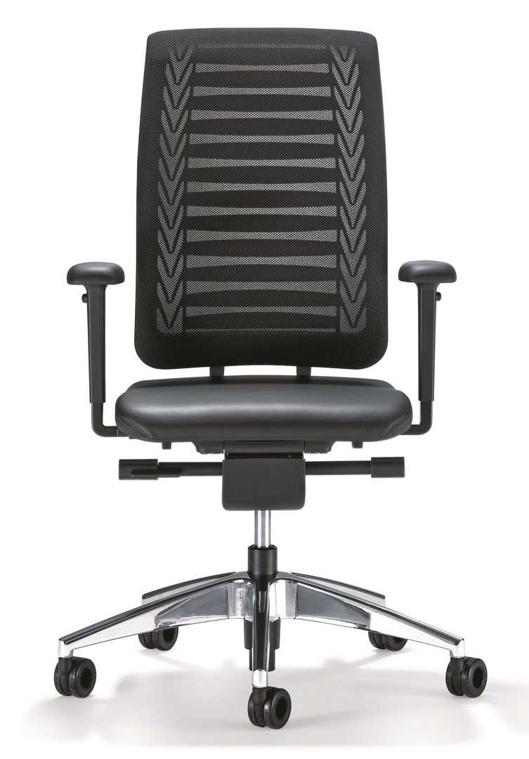 Reflex 1 Ergonomischer Bürostuhl (Rücken Netz, mittelhoch, 48 cm Sitzbreite)